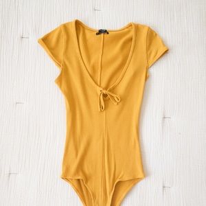 Mustard Bodysuit